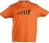 Darts Evolution Boys Kids Boys T-Shirt Human Dart Arrow Target Human Bar Keeper Player