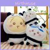 Chiikawa Panda Transformation Plush Toy Cute Soft Doll Kid Room Decoration Gift