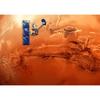 Aerospace Art Poster: Decorative Kraft Paper, Framed Wall Mural
