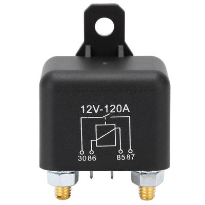 Start Relay 4?Pin Normally Open Lightweight Replacement Part for Car 12VDC 120A