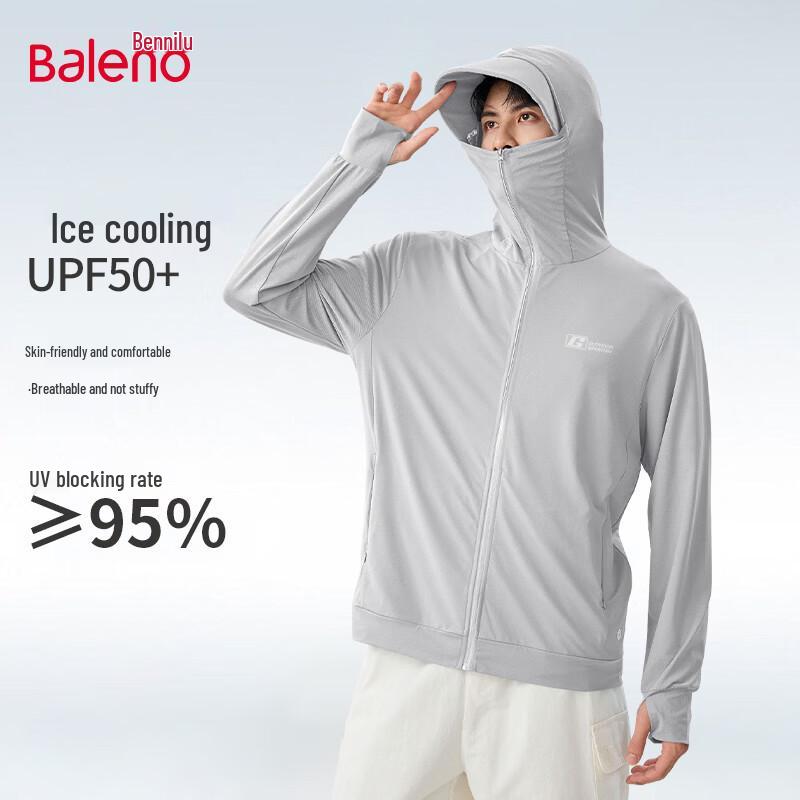 

Baleno Men s Sun Protection Hooded Jacket 3XL