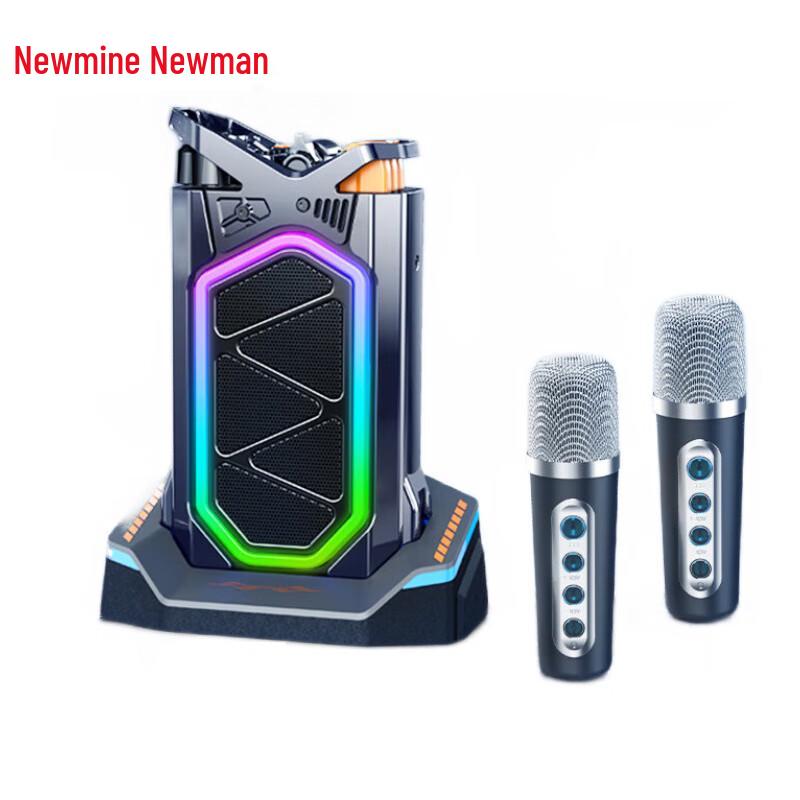 Newmine K8 Dual Microphone Smart Speaker CN Plug (adapter Included)