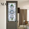 Waterproof Window Decal Privacy Film Vintage Stained Glass Style Static Cling Reusable Decorative Sticker for Cabinet Bathroom Kitchen Door