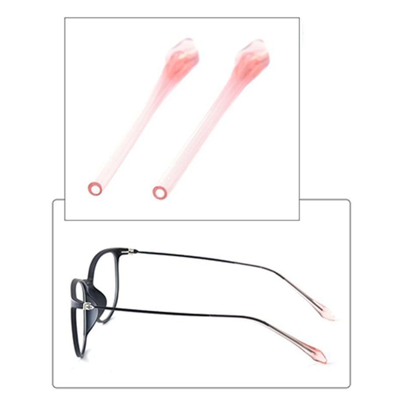 5 Pair Eyeglass End Tip Ear Socks NonSlip Design Temple Tips For Eyeglasses Running Cycling Comfortable All Day Wear