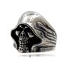 Black Death Skull Ring, Domineering and Fashionable Ghost Head Jewelry