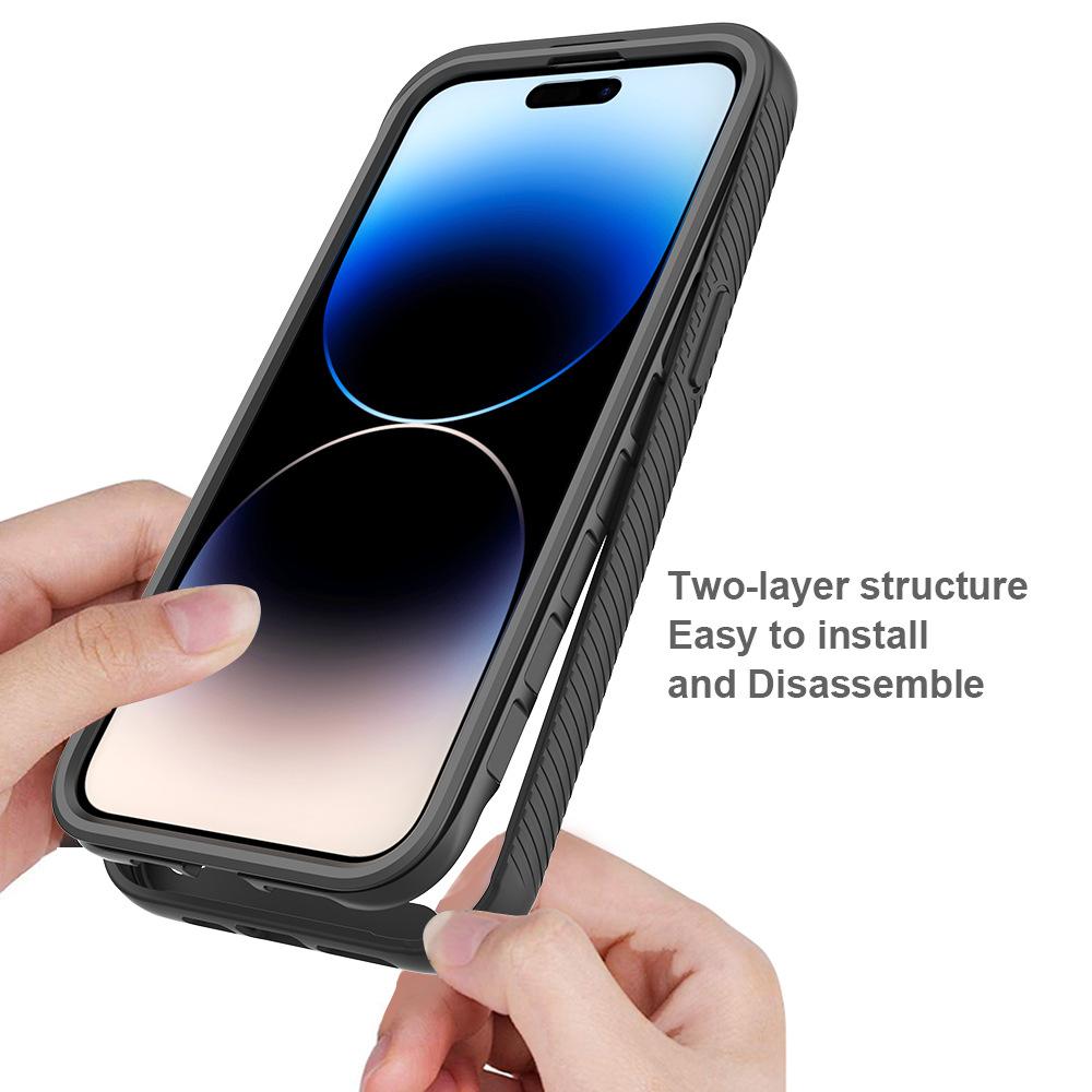 Applicable to Apple iPhone11promax mobile phone case transparent 11plus star three anti-drop protective case
