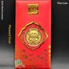 1Pcs Gold Plated Year Of Goat Commemorative Coin Nice Design Red Envelope Package New Year Gifts Collection