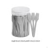100 Pieces Makeup Spatulas Foundation Mixing Tool Cosmetic Spade Reusable Easy Clean