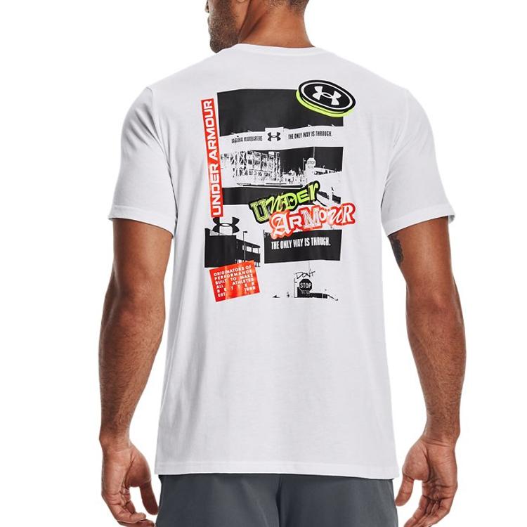 Under Armour T Shirt Men's White 1366449-100