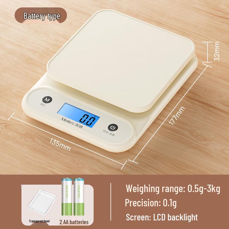 Meilen High Precision Digital Kitchen Scale