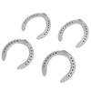 4Pcs Set Aluminum Alloy Horse Riding Equipment Sturdy Horseshoe Kit  Horse Racing