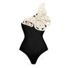 1011 European and American new 1D butterfly decorative one-piece swimsuit women's suit burst