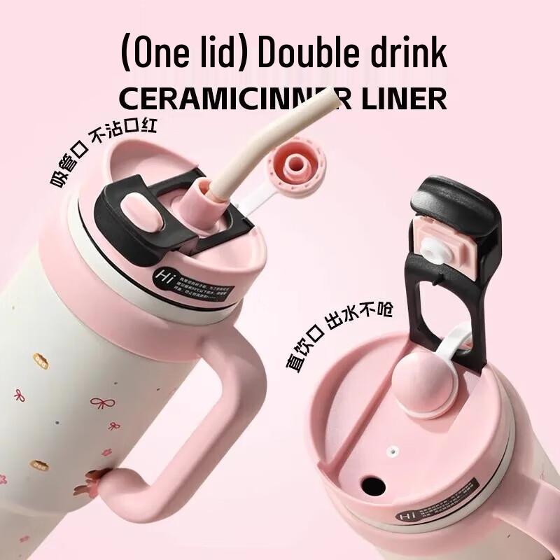 HDST 1L 316 Stainless Steel Insulated Straw Tumbler