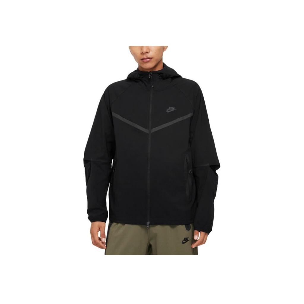 New Nike WINDRUNNER Tech Jacket Men's Black HM7152-010