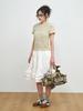 Peullijeupeulojegteu Can_Can Frill Skirt, White