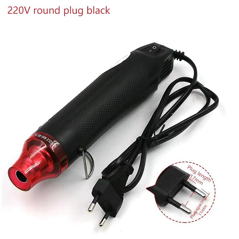 220/110V  Air Gun Diy Tool Heat Electric Power Tool Mini 300W Soldering Temperature Crafts Blower With Supporting Seat Shrink