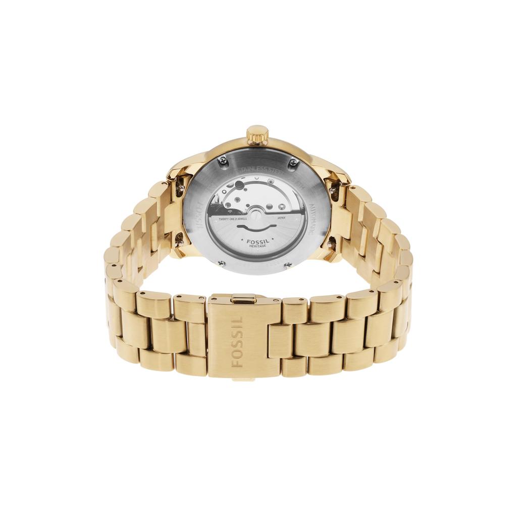 FOSSIL HERITAGE Automatic Stainless Steel Watch Gold-Tone