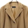 Jil Sander Italian Camel Hair Chester Coat 38 Beige Brown Women Used