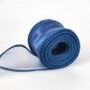 1 Roll Diy Bow Bouquet Voile Ribbons 4X900Cm Fishtail Organza Ribbon Reflective Iridescent Wavy Edge Ribbon For Gift Wrapping