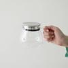 KINTO UNITEA One-Touch Teapot with Cork Mat (Bonus) - Heat-Resistant Glass, Dishwasher Safe, KINTO Teapot with Strainer, Cork Mat, and Coaster (460ml)