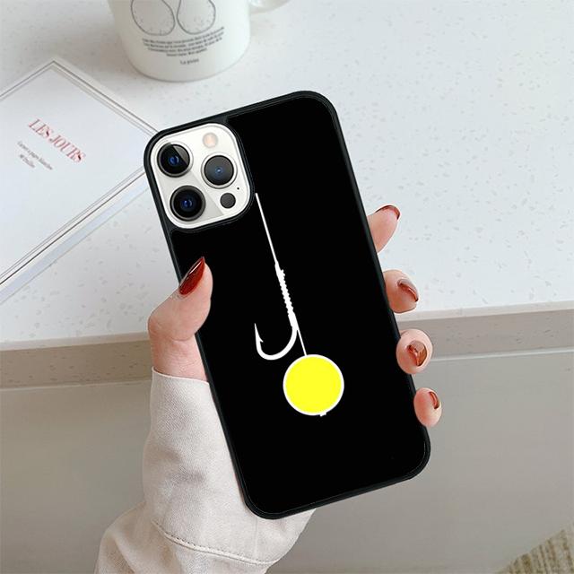 

Fish Fishing Carp Phone Case For iPhone 17 Air 14 15 16 13 12 Cover For Apple 14 15 16 Pro Max Plus Coque iPhone 15