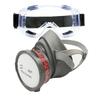 3200 Dustproof Half-Face Gas Mask for Toxic Chemicals, Spray Painting, and Formaldehyde Protection