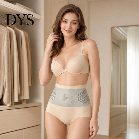 Breathable Slimming Underwear High Waist Shapewear Tummy Control Panties for Women, Honeycomb Textured Seamless Design Butt Lifting Body Shaper