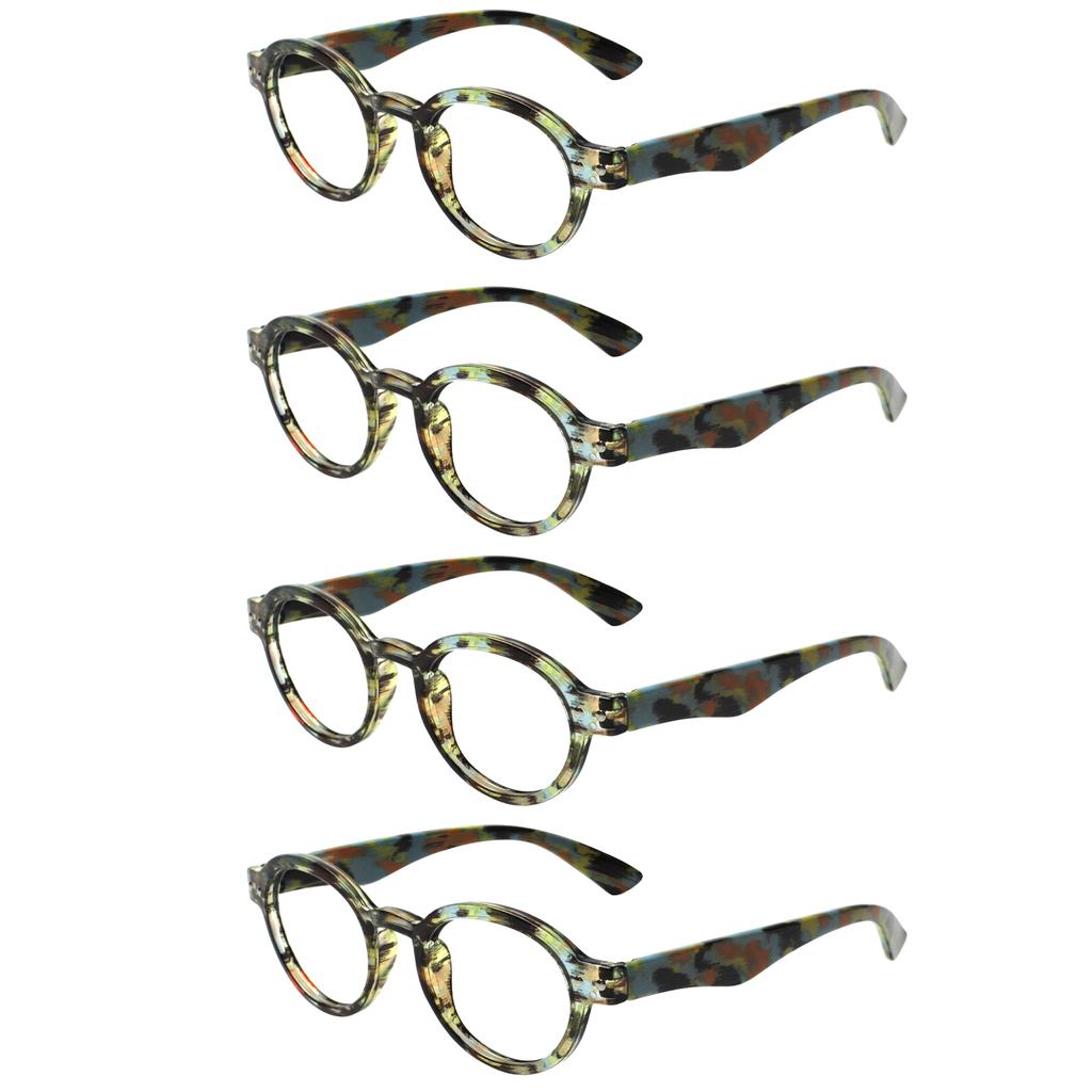 TUREZING Reading Glasses for Women Men HD High Quality Portable Comfortable Prescription Glasses+2.0+3.0+4.0