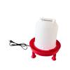 Poultry Water Heater Electric Heated Waterer With Constant Heat In Winter Cold Weather Duck Chicken Heating Drinker