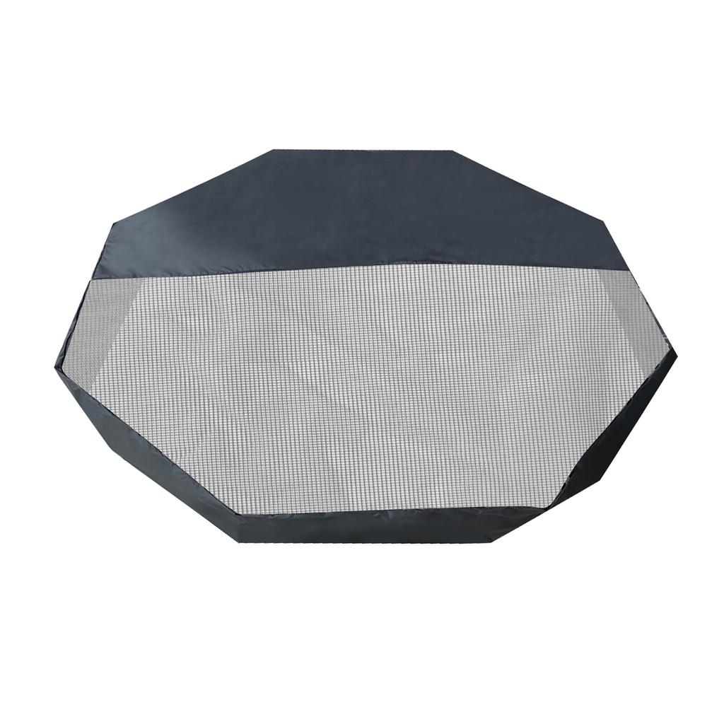 24palcový kryt ohrádky pro domácí mazlíčky 8 panelů Osmiúhelníkový kryt ohrady pro domácí mazlíčky Síťovaný kryt ohrádky pro psa