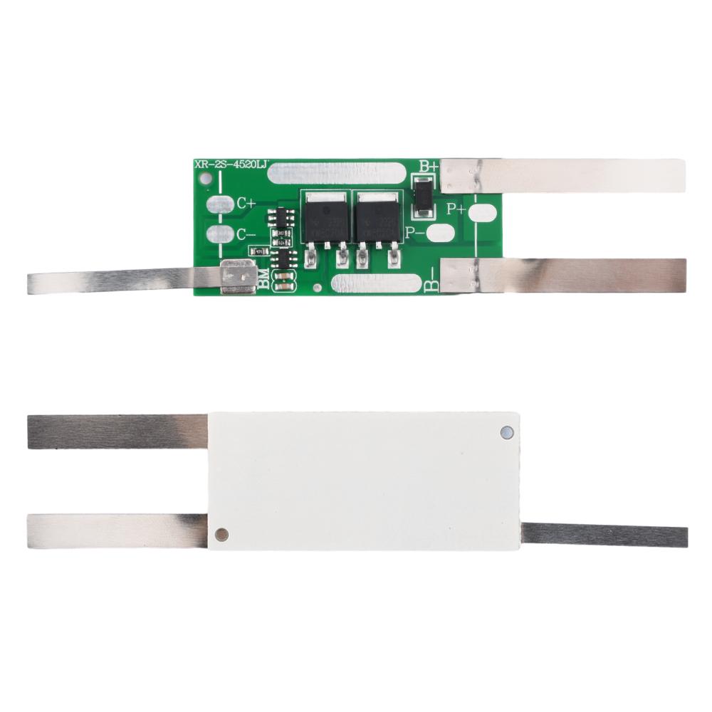 3.7V 8A 7.4V 10A Lithium Battery Protection Board Separate Port 1S 2S BMS 18650 21700 26650 Lipo Lithium Battery Charge Module
