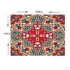 -resistant Printed Tablecloth TV Stand Refrigerator Table Mat Decorative