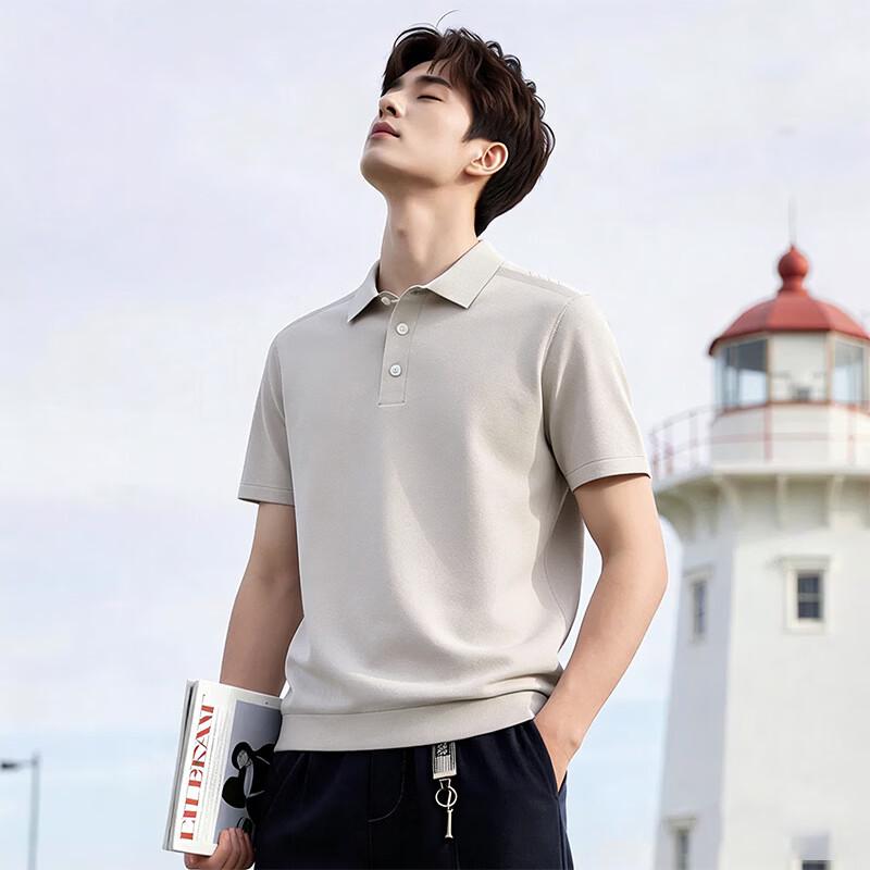 

Fengxun Men s Cool-Touch Short Sleeve Polo Shirt M
