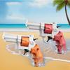 Non-Toxic Summer Water Gun Toy Mechanical Continuous Revolver Water Gun Toys Children Outdoor Beach Water Toys Kids Holiday Gifts