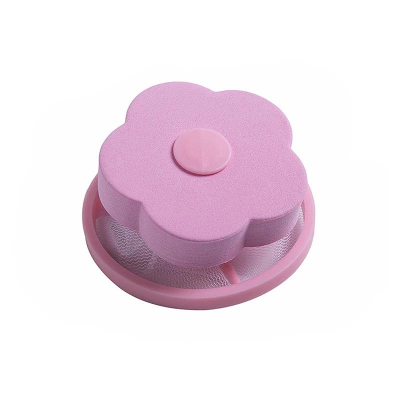 

Lint Catcher Fur Laundry Hair Catcher Washing Machine Pet Hair Catcher Remover Filter Floating Lint Mesh Bag Filter Net Pouch Random color 1PC