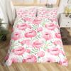 Botanical Lily Duvet Cover Twin Full Queen King Chic Floral Comforter Cover Boho Flower Bedding Set Watercolor Petals Bed Set