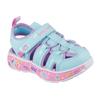 Girls Sea Creatures Light Up Flat Sandals