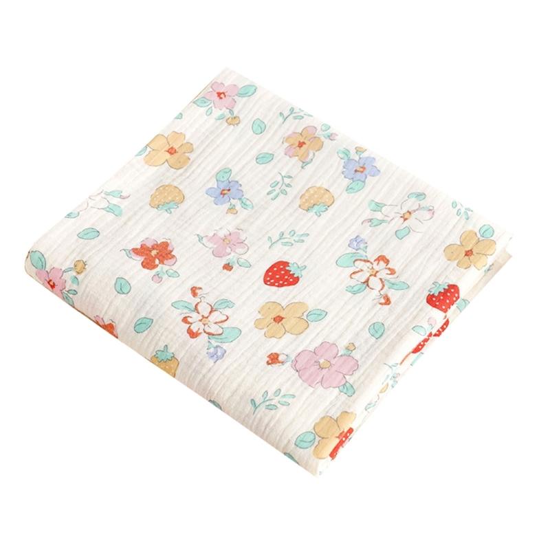 Kocyk dla dziecka Bawełniany Kocyk Otulacz Uroczy Wzór Kocyk do Otulania Ręcznik Kąpielowy Pościel do Łóżeczka Niemowlęcego Ręcznik dla Noworodka Bez Fluorescencji