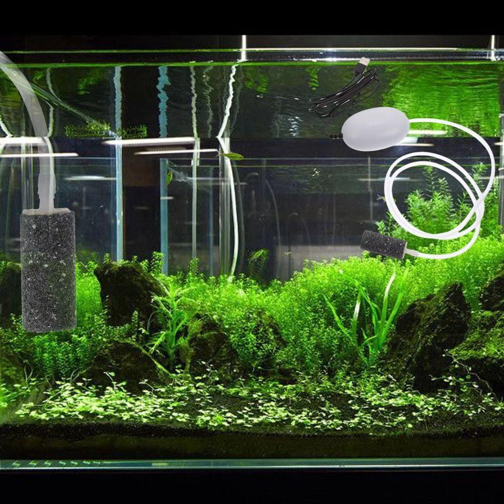 Mini Fish Tank Oxygen Pump Portable Aquarium Aerator Fish Tank Aerator USB Oxygenator  Fish Tank