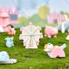 Playground Resin Charming Micro Landscape Diy Cake Decoration Carousel