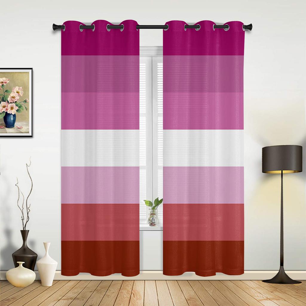 Candy Rainbow Stripes Vorhänge für Schlafzimmer Wohnzimmer Vorhänge Küche Kinderzimmer Fenster Vorhang Moderne Wohnkultur