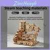 Mechanisches 3D-Puzzle DIY-Spielzeug mit hohem Schwierigkeitsgrad für Erwachsene und Kugelbahnspiel