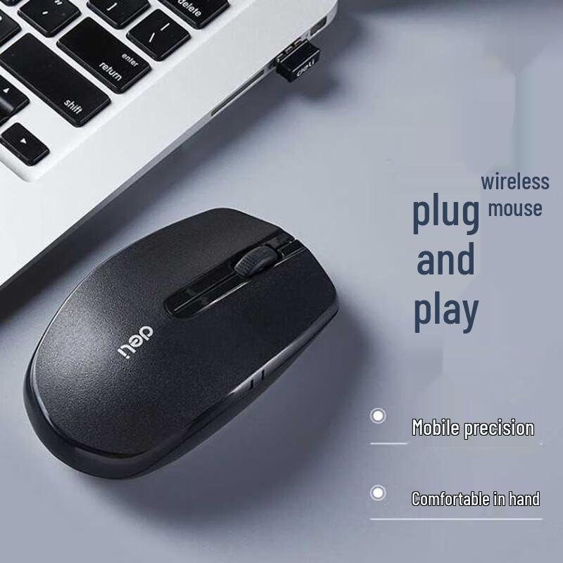 Deli Silent 2.4G Wireless Mouse
