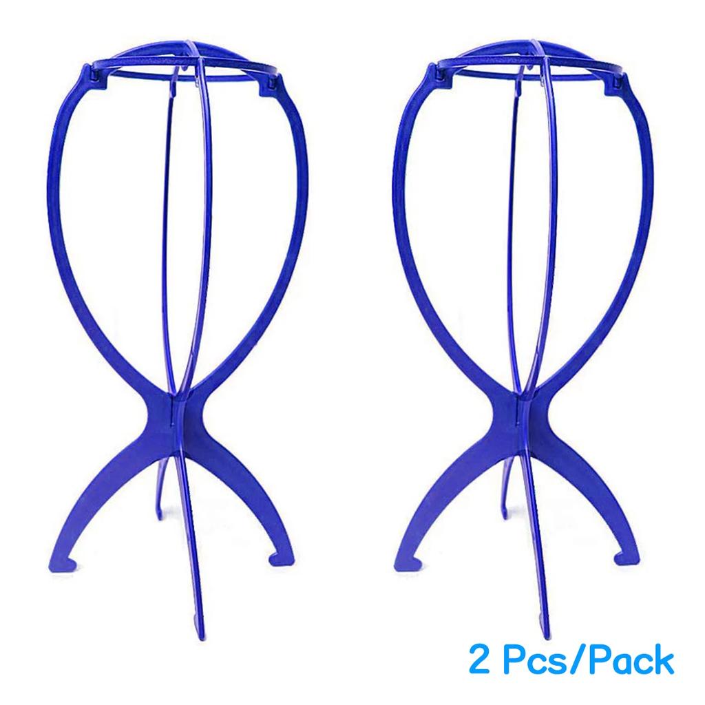 2 pcs stand 36cm Desk Stand Portable Wig Stand Wig Stands Portable Wig Hanger Salon Barber Hanging Hats Holder Display Stand