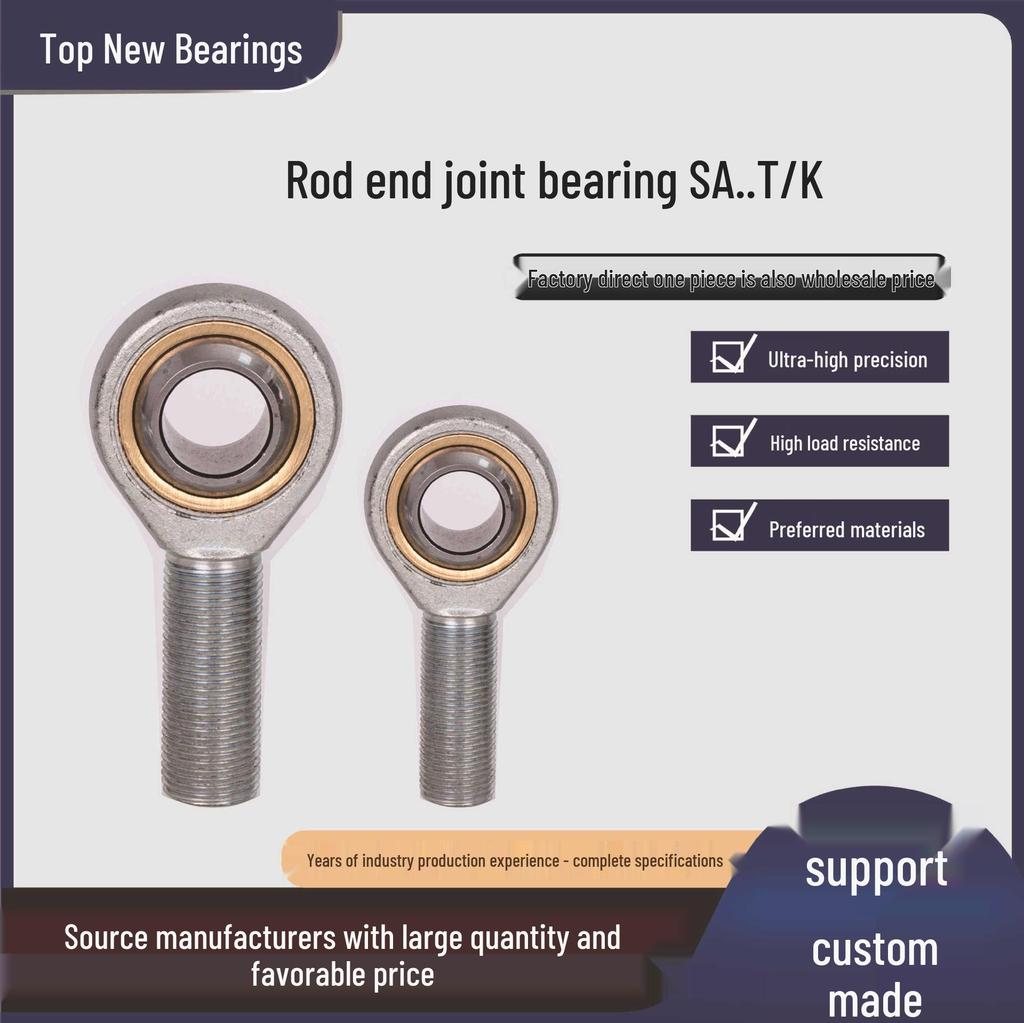 Fisheye Radial Ball Joint Bearing Connector with Internal SI Thread & External SA Thread