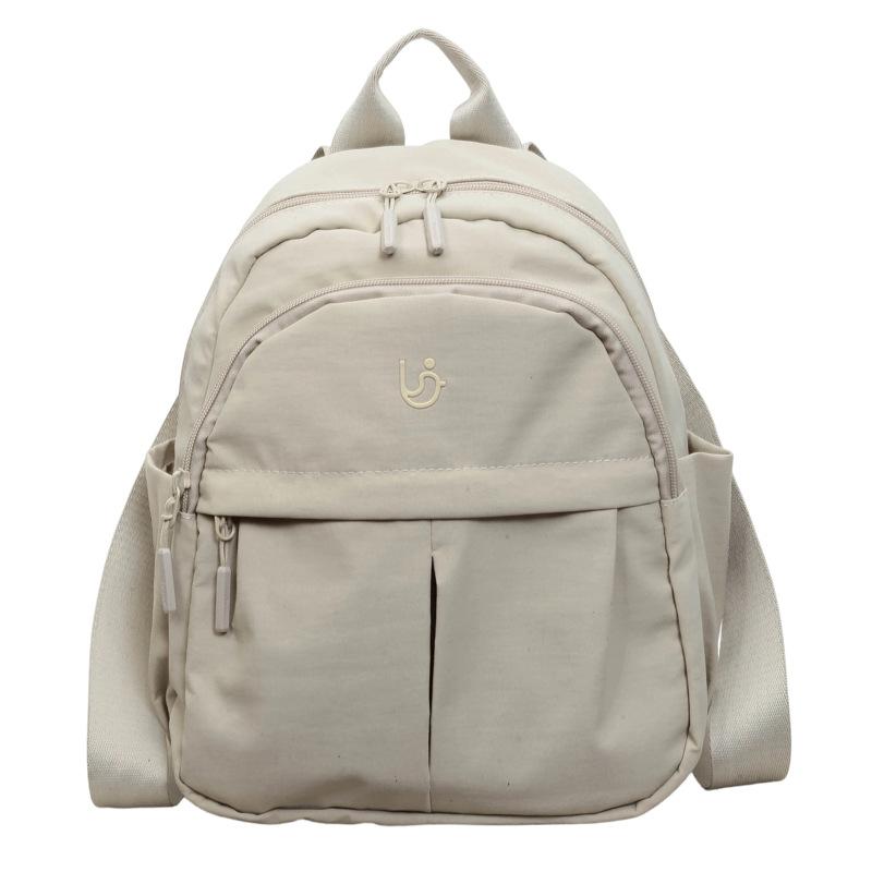 Lightweight Nylon Backpack Women Multi-Pocket Travel Daypack Casual School Bag for Girls