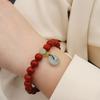 Natural Nanhong Agate Braceletfashion Women Daily Jewelry Gift