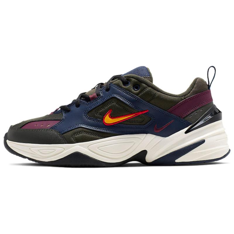 Nike M2K Tekno Midnight Navy Bordeaux Chunky Sneakers AV4789-401