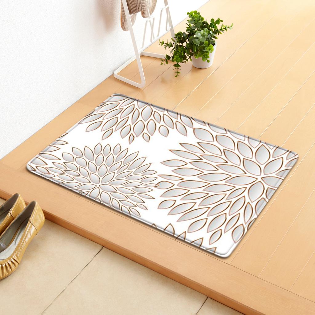 Creative Home Door Mat Water Absorbent Non-Slip Mat Living Room Kitchen Floor Mat Bedroom Carpet