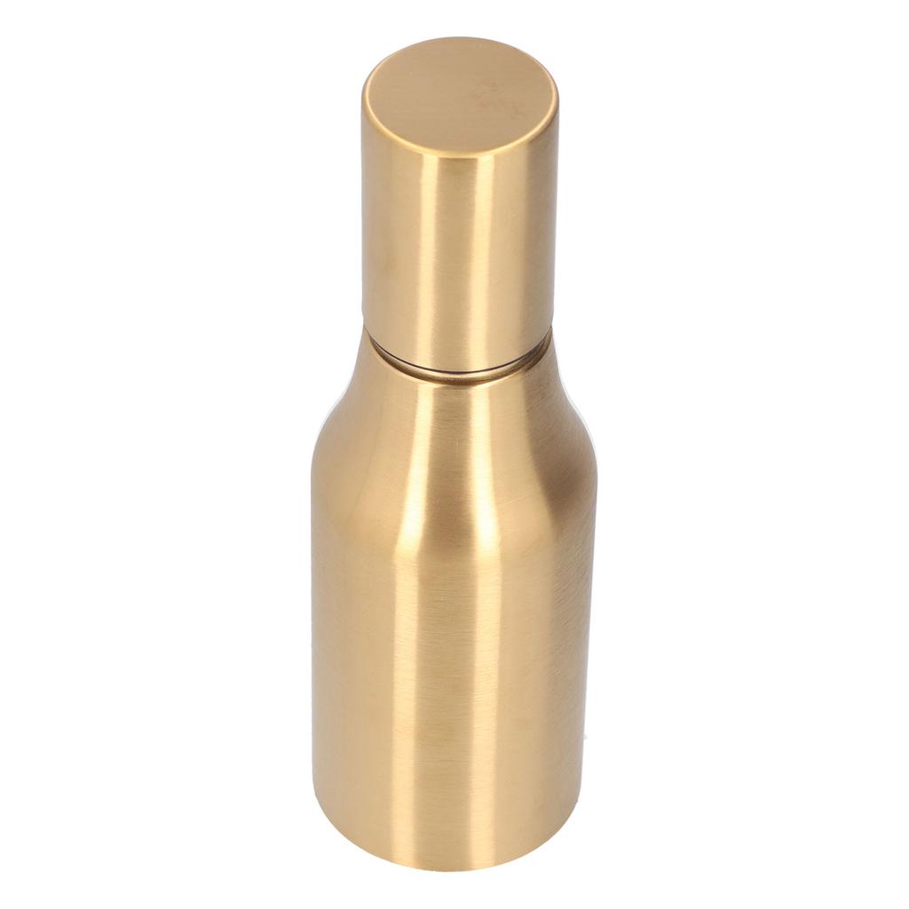Stainless Steel Olive Oil Dispenser 500ML Leak Proof Dust Proof Kitchen Olive Oil DecanterGold